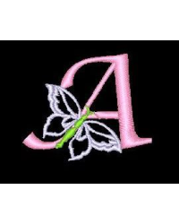 Butterfly Alphabet A