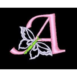 Butterfly Alphabet A