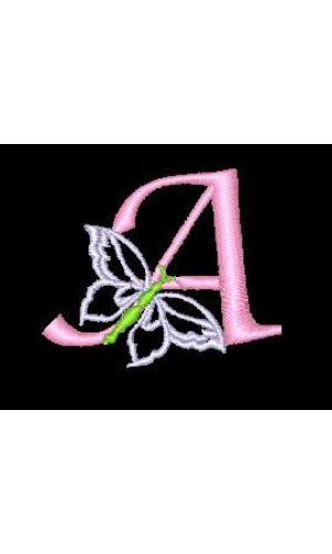 Butterfly Alphabet A