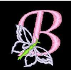Butterfly Alphabet B