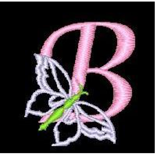 Butterfly Alphabet B
