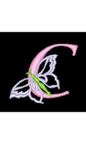 Butterfly Alphabet C