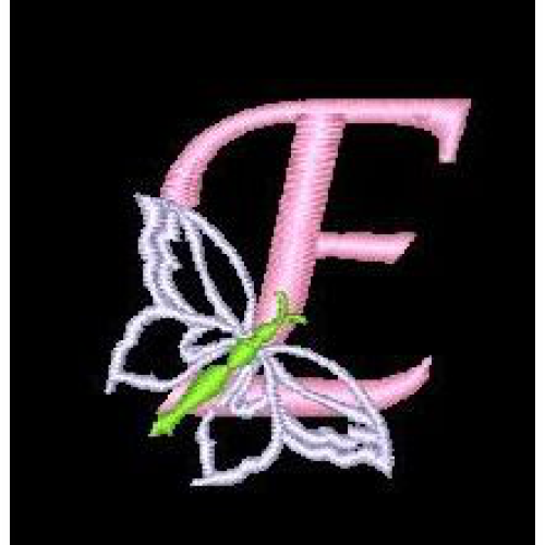 Butterfly Alphabet E