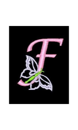 Butterfly Alphabet F