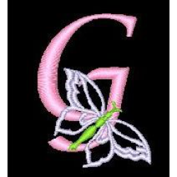 Butterfly Alphabet G