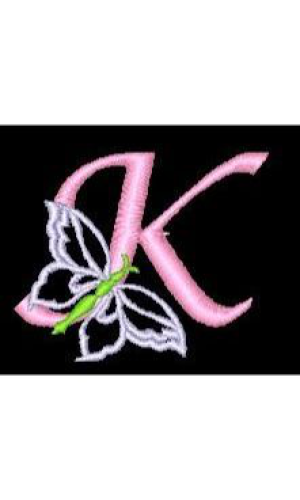 Butterfly Alphabet K