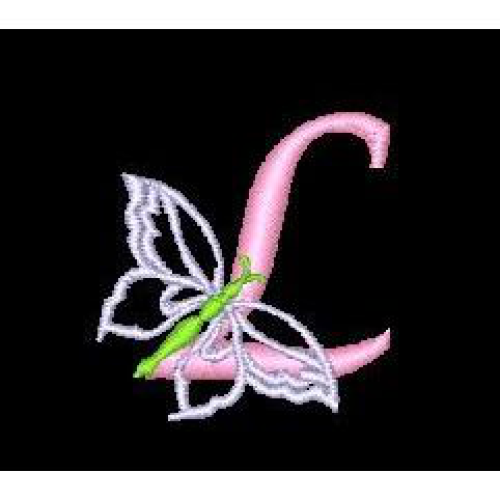 Butterfly Alphabet L