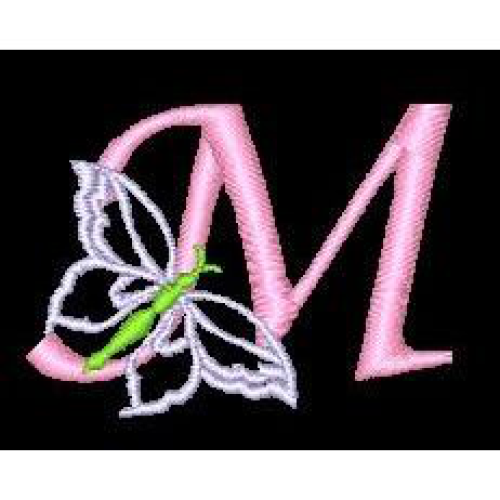 Butterfly Alphabet M
