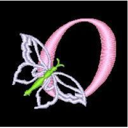 Butterfly Alphabet O
