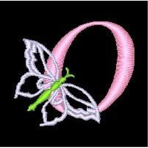 Butterfly Alphabet O