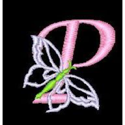 Butterfly Alphabet P