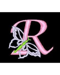 Butterfly Alphabet R
