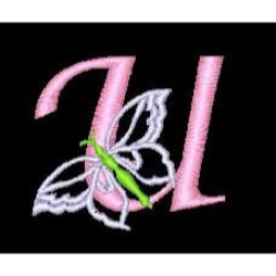 Butterfly Alphabet U