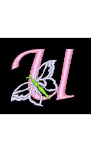 Butterfly Alphabet U