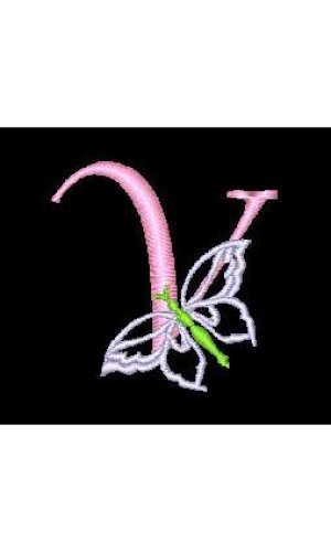 Butterfly Alphabet V