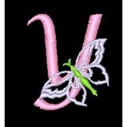 Butterfly Alphabet Y