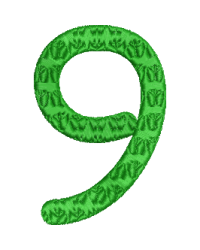 Butterfly Font 9