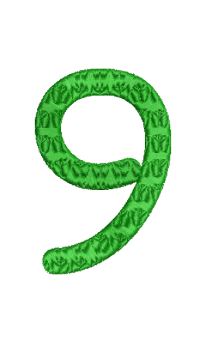 Butterfly Font 9