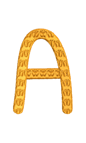 Butterfly Font A