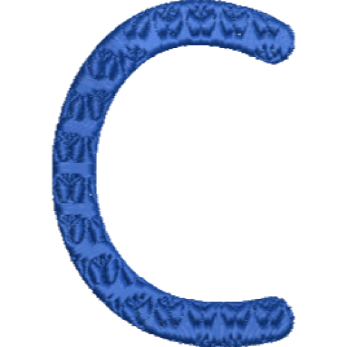 Butterfly Font C