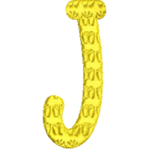 Butterfly Font J