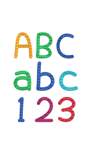 Butterfly Font Set