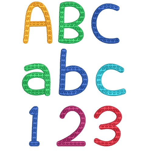 Butterfly Font Set Butterfly Font Set