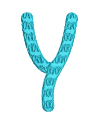 Butterfly Font Y