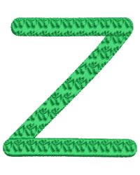 Butterfly Font Z