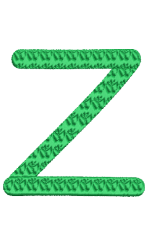 Butterfly Font Z