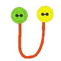 Button Alphabet U
