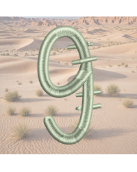 Cactus Font 9
