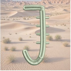 Cactus Font J