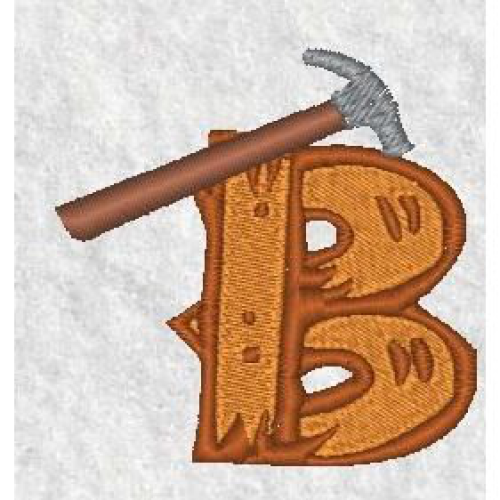Carpenter Alphabet B