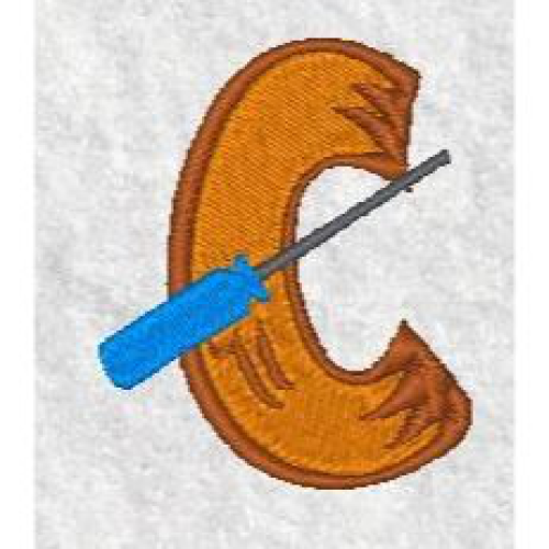 Carpenter Alphabet C
