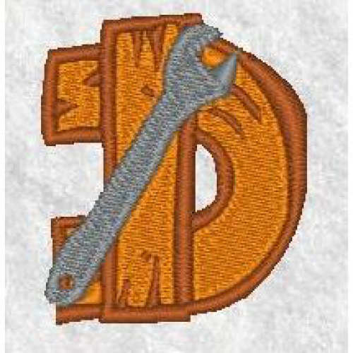Carpenter Alphabet D Carpenter Alphabet D