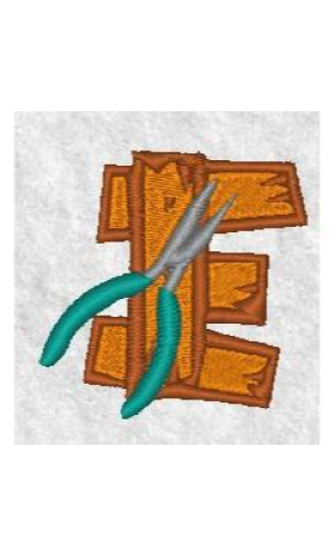 Carpenter Alphabet E