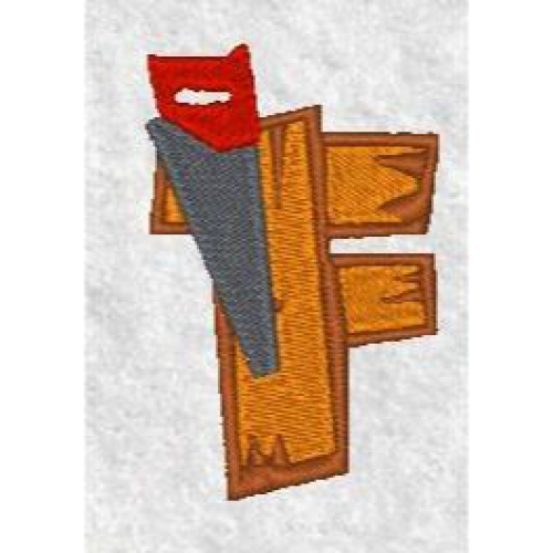 Carpenter Alphabet F