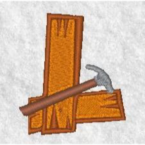 Carpenter Alphabet L