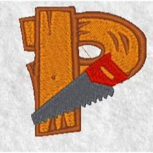 Carpenter Alphabet P