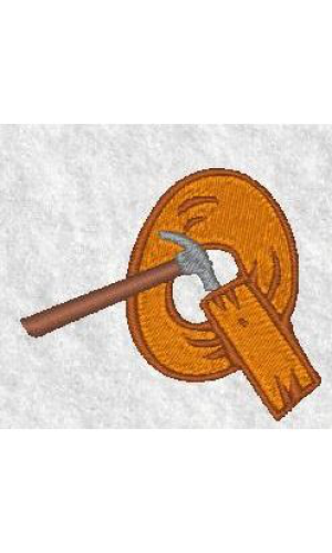 Carpenter Alphabet Q