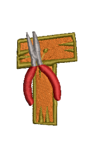 Carpenter Alphabet T