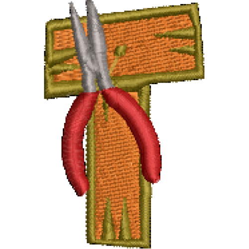 Carpenter Alphabet T