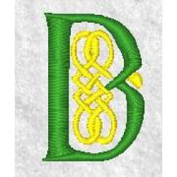 Celtic Alphabet D