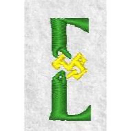 Celtic Alphabet E