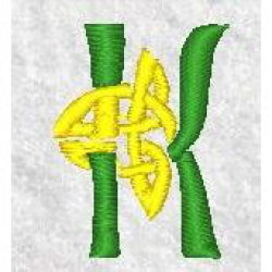 Celtic Alphabet K