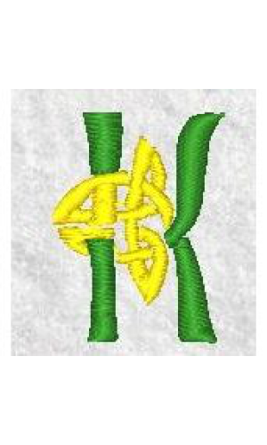 Celtic Alphabet K