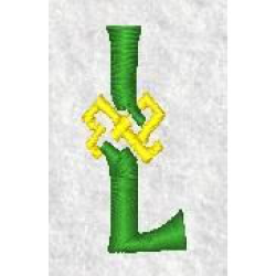 Celtic Alphabet L