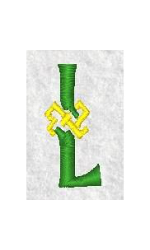 Celtic Alphabet L
