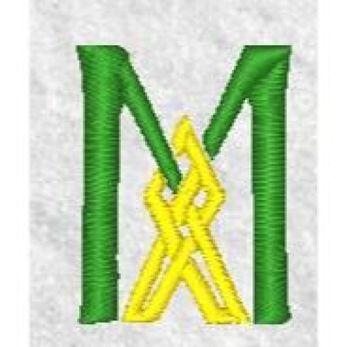Celtic Alphabet M